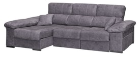 Chaise Longue 2 Plazas Color Gris