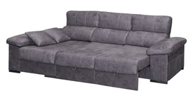 Chaise Longue 2 Plazas Color Gris miniatura 4