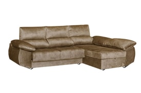 Chaise Longue 2 Plazas Color Piedra