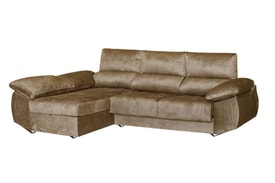Chaise Longue 3 Plazas Color Piedra