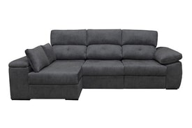 Chaise Longue 3 Plazas Color Gris