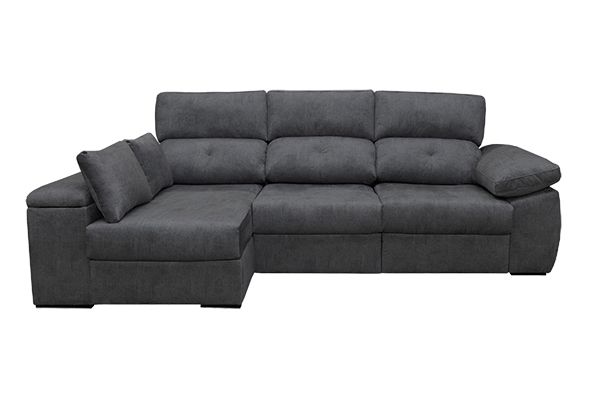 Chaise Longue 3 Plazas Color Gris