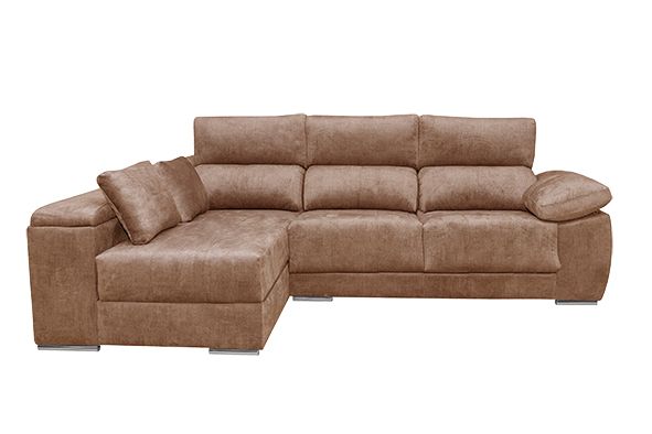 Chaise Longue 3 Plazas Color Piedra