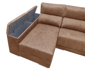 Chaise Longue 3 Plazas Color Piedra miniatura 6