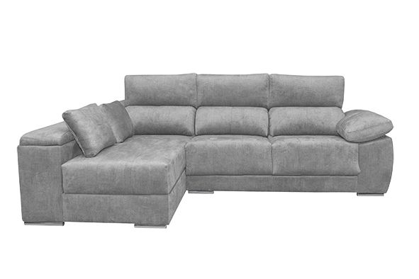 Chaise Longue 2 Plazas Color Gris