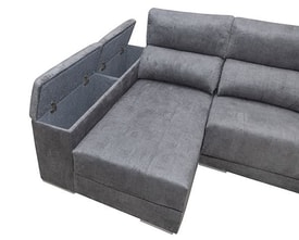Chaise Longue 2 Plazas Color Marengo miniatura 3
