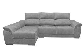 Chaise Longue 3 Plazas Color Gris miniatura 1