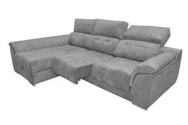 Chaise Longue 3 Plazas Color Gris miniatura 2