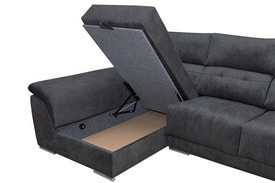 Chaise Longue 3 Plazas Color Gris miniatura 3