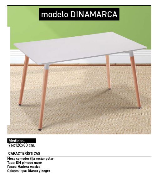 Mesa Rectangular 120CM Color