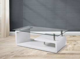 Mesa Centro Tapa Cristal