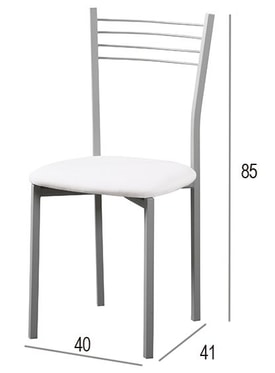 Juego De 4 Sillas miniatura 2