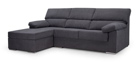 Chaise Longue 2 Plazas Color Gris miniatura 1