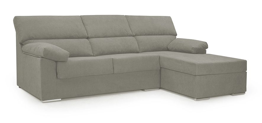 Chaise Longue 2 Plazas Color Perla