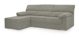 Chaise Longue 3 Plazas Color Perla miniatura 1