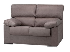 Sofá 2 Plazas Color Gris