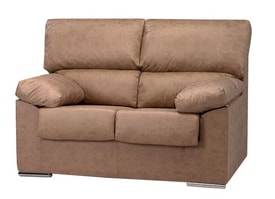 Sofá 2 Plazas Color Piedra miniatura 1