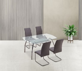 Conjunto Mesa San 4 Sillas Color