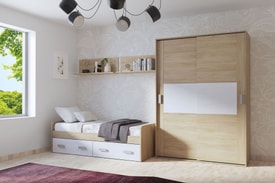 Dormitorio Con Armario Color