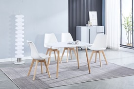 Conjunto Mesa Cocina 4 Sillas