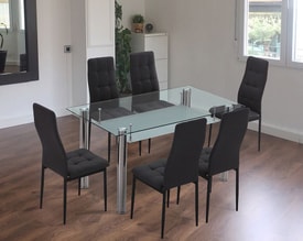 Conjunto Mesa Pranzo 6 Sillas Color