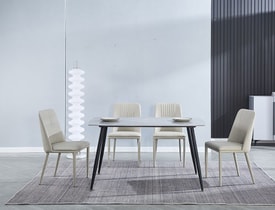 Conjunto Mesa Sander 4 Sillas Color