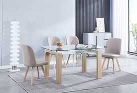 Conjunto Mesa Sensei Cambria 4 Sillas