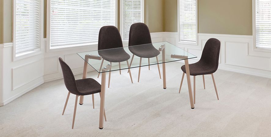 Conjunto Mesa Sullie + 4 Sillas