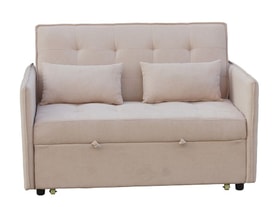Sofá 2 Plazas Color Beige