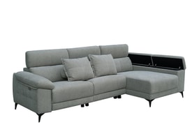 Chaise Longue 2 Plazas Color Gris miniatura 3