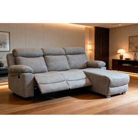 Chaise Longue 2 Plazas Color Gris miniatura 1