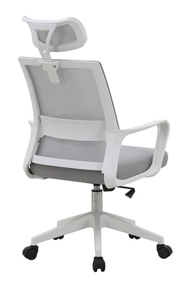 Silla Oficina Ergonomica Blanco miniatura 3