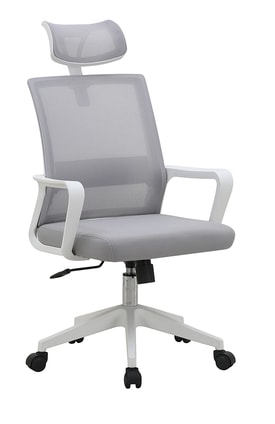 Silla Oficina Ergonomica Blanco miniatura 4