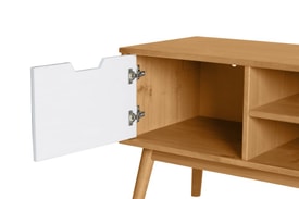 Mueble Tv 2 Puertas Blanco miniatura 4