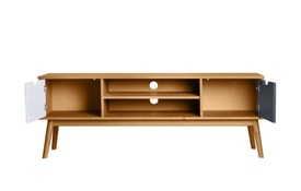 Mueble Tv 2 Puertas Blanco miniatura 7