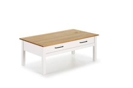 Mesa Centro Blanco/cera
