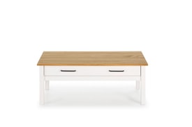 Mesa Centro Blanco/cera miniatura 4