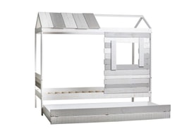 Cama Cabaña Blanco miniatura 13