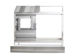 Cama Cabaña Blanco miniatura 18
