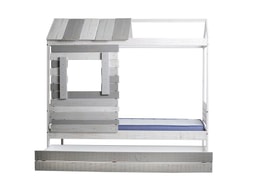 Cama Cabaña Blanco miniatura 22