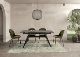 Mesa Rectangular Extensible Cerámica miniatura 6