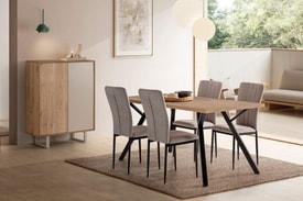 Silla Holly Gris miniatura 3