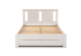 Cama Enara 140X190 Color Blanco/roble miniatura 4