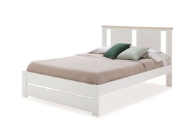 Cama Enara 140X190 Color Blanco/roble miniatura 5