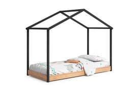 Cama Cabaña Montessori 90X200 Antracita/rob miniatura 5