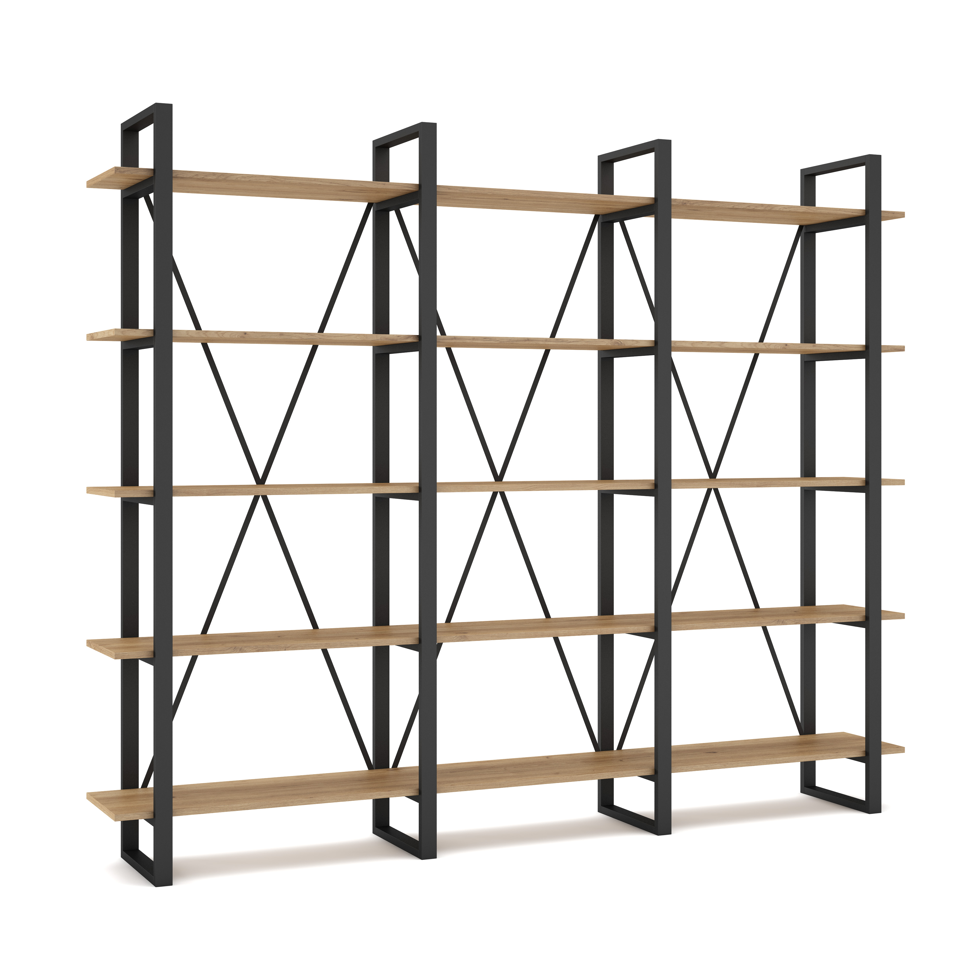 Estanteria Aviva 217CM Sepet/mental Negro 5 miniatura 7