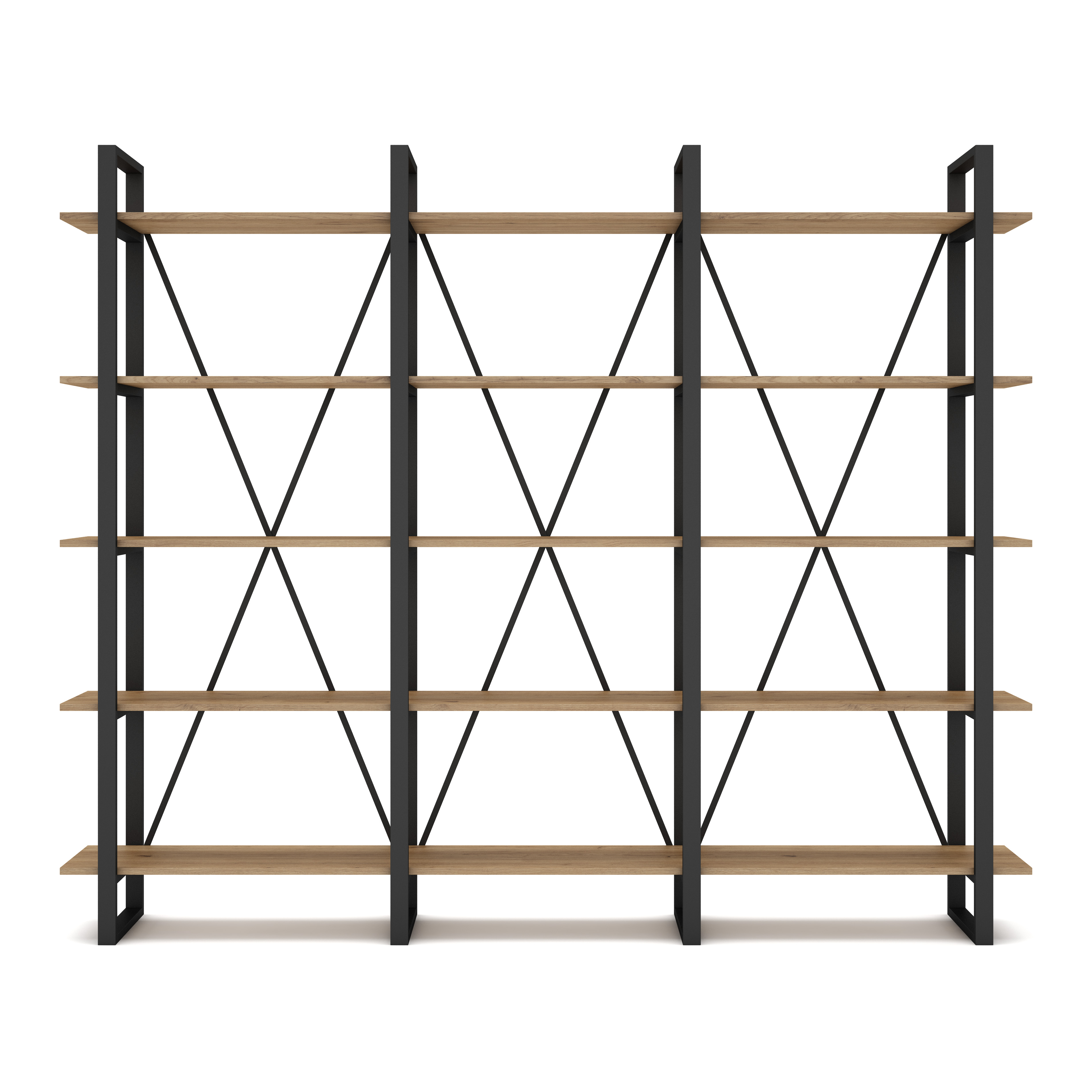 Estanteria Aviva 217CM Sepet/mental Negro 5 miniatura 8