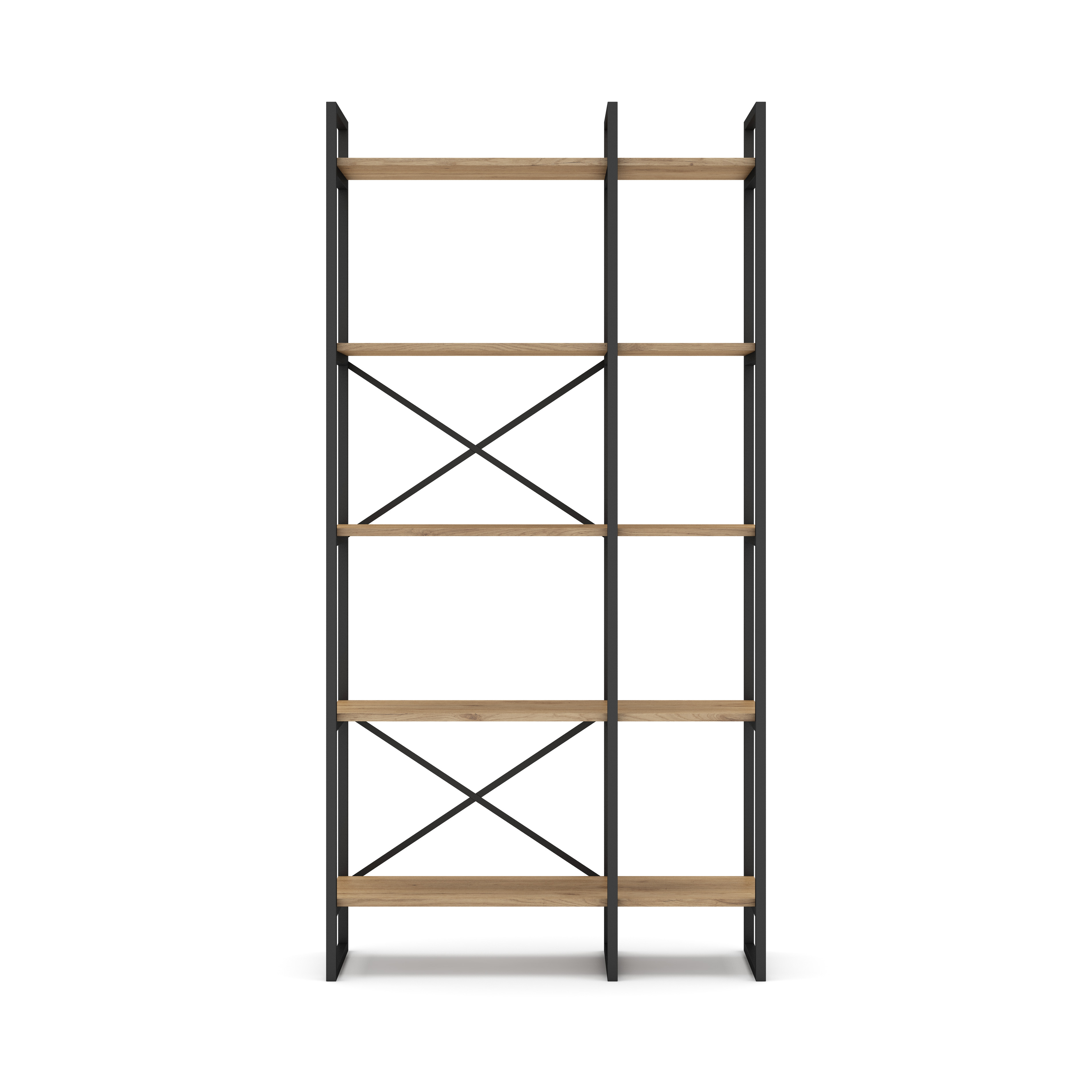 Estanteria Dusan 87.5cm Sepet/mental Negro 5 miniatura 10