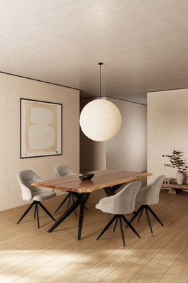 Mesa Rectangular 200CM Acacia Patas miniatura 2