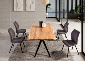 Mesa Rectangular 200CM Acacia Patas miniatura 3